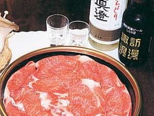 ★牛スキヤキ食べ放題・地ビールワングラス（又は生ビール中ジョッキ）付きプラン★